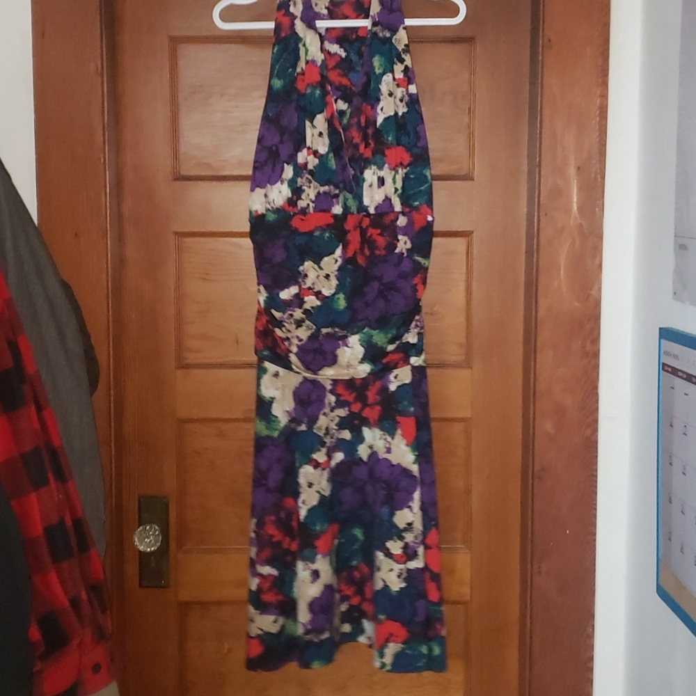 Floral print dress